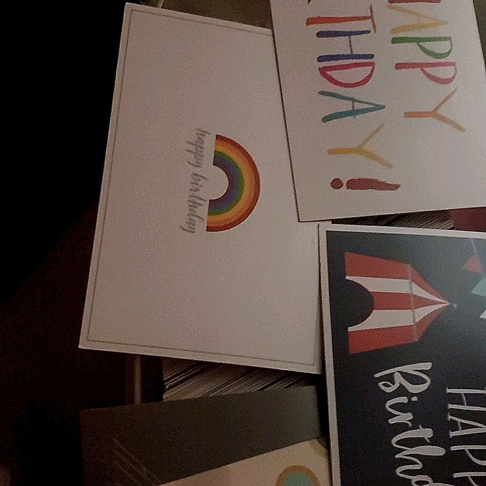 Birthday card bulk
